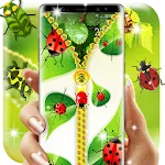 Ladybug lock screen icon