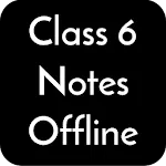 Class 6 Notes Offline icon