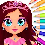Princess Coloring Book offline icon