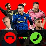 Fake Call - Football Players icon