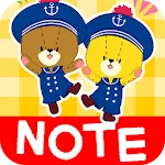 Memo pad TINY TWIN BEARS notes icon