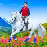 Horse photo editor and frames icon