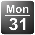 Date in Status Bar icon