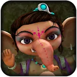 Tickle Ganesha Live Wallpaper icon