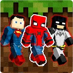 Spider skin for Minecraft man icon