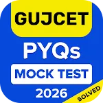 GUJCET previous question paper icon