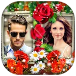 Flower Dual Photo Frames 2024 icon