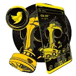 Gas Mask Boy Launcher Theme icon