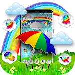 Rainbow Umbrella Theme icon