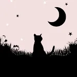 Cute Wallpaper Moonlight Cat icon
