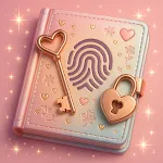 My diary with lock & Journal icon