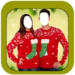 Christmas Couple Photo suits icon