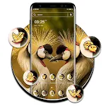 Grey Crowned Crane Theme icon