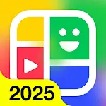 Photo Collage Video Grid Maker icon