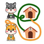 Dog rush: Draw to save games icon