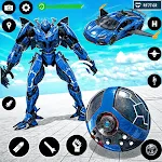 Red Ball Robot Car: Robot Game icon