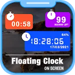 Floating Clock On Screen icon