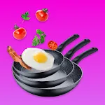 Kitchen gadgets - Cookware set icon