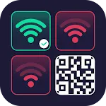 WiFi QR Maker & WiFi Strength icon
