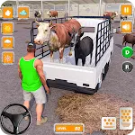 Farm Animal Cargo Truck 3d icon