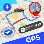 GPS Voice Navigation Live Maps icon