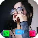 India Sexy Gf Fake Video Call icon