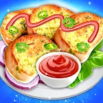 Garlic Bread Cooking Game icon