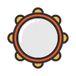 Tambourine icon