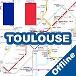 Toulouse Metro Tram Bus Travel icon