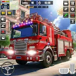 Fire Truck Rescue Sim 3D Games icon
