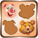 Match shadow for kids puzzle icon