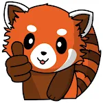 Red Panda WAStickerApps icon