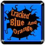Cracked Blue Orange Icon Pack icon