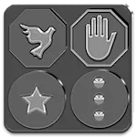 Silver and Grey Icon Pack icon