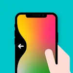 Swipe Back Full Screen Gesture icon