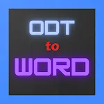 ODT to WORD icon