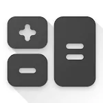 Calculator with many digit icon