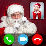 Video Call from Santa Claus icon