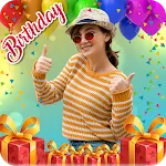 Birthday Photo Frame Editor icon