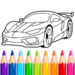 Car Coloring Game icon