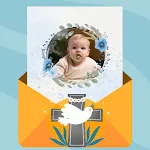 Baptism invitation maker icon