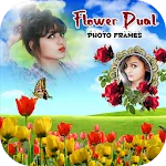 Flower Dual Photo Frames icon