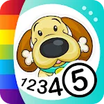 Puppy Dog Coloring Book icon