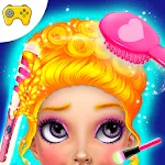 Girl Hair Do Design Salon Game icon