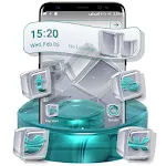 Crystal Cube Launcher Theme icon