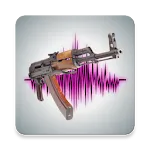 Sounds of gun shots icon