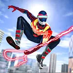 Spider rope hero web man games icon
