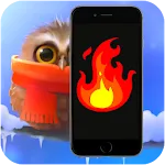 Heater: Phone Temperature icon