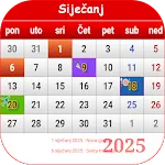 Croatia Calendar 2025 icon