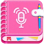 Voice Diary with Lock 2024 icon